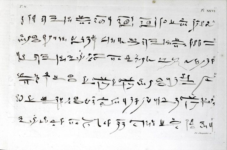 Camino del desciframiento