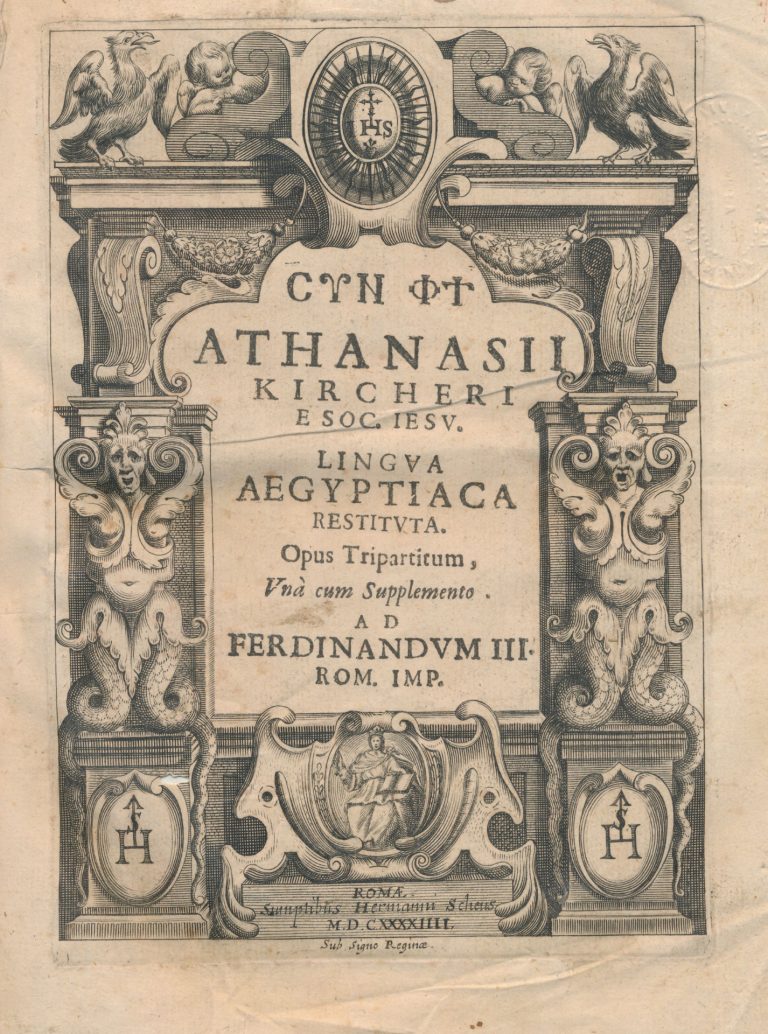 Kircher y el copto