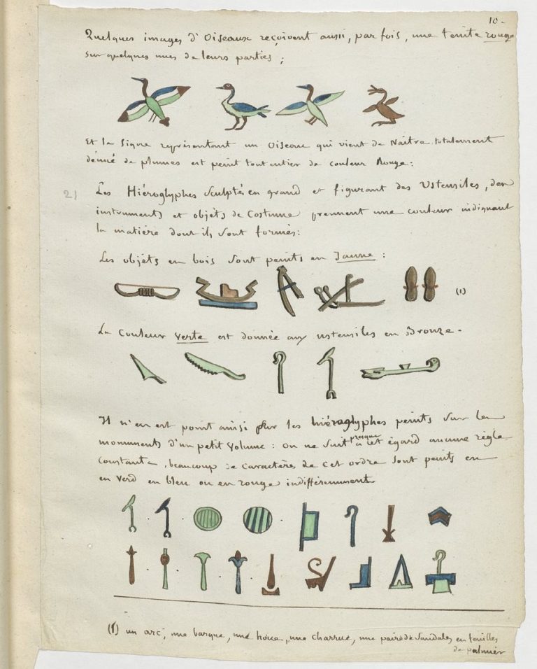 Champollion y el desciframiento